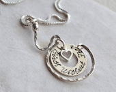 Birth Without Fear Pregnancy Heart Necklace Midwife Doula