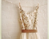 Sepia love ... Tea dress