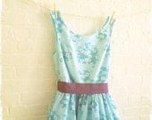 Aqua blu dais... Tea dress