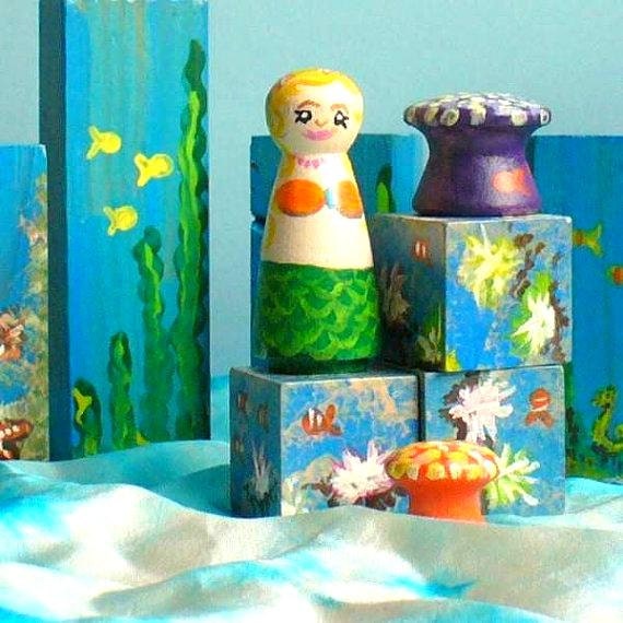Wooden Mermaid Doll, Story - Mermaid Tales