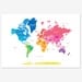 Bright World Map