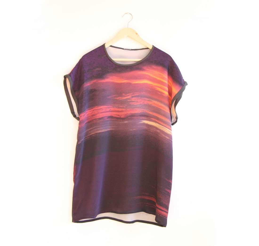 Sunset Silk Tunic - M/L SALE