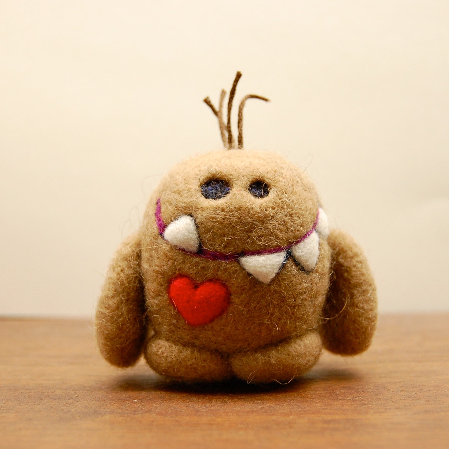 Deluxe Cashmere Love Monster Egg WOOLY Made to Order