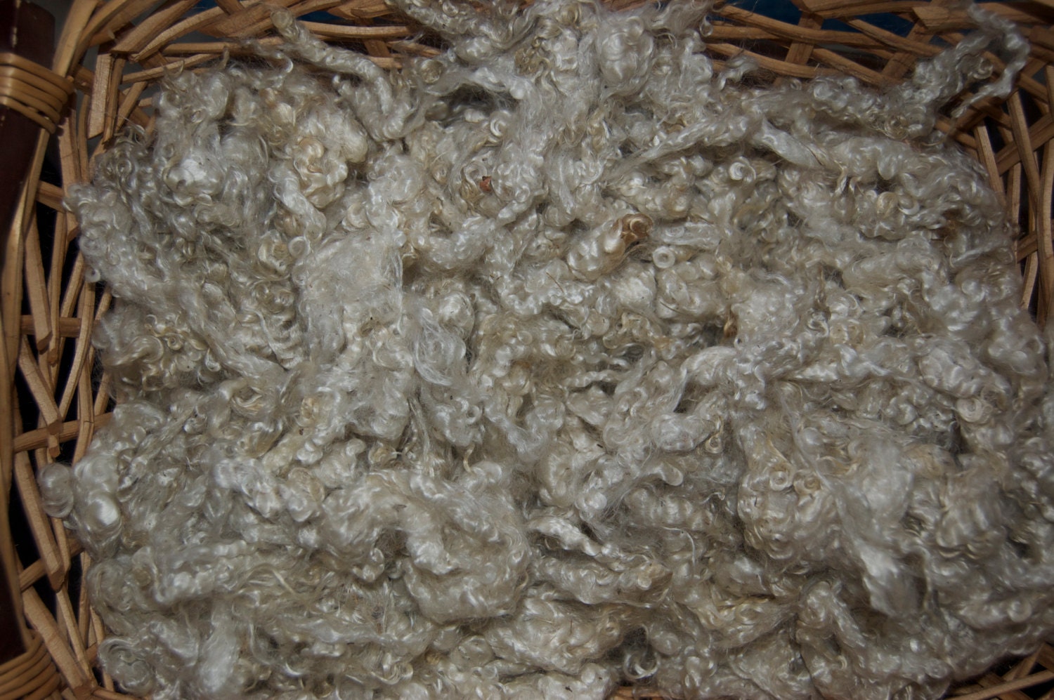Kid Mohair Fleece - Off White - Washed