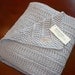 Boy / Girl Blanket, grey blanket, play mat, crib blanket, soft blanket, warm, lightweight, silver color, Baby Throw