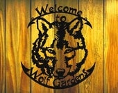 Wolf Custom Metal Sign (V7)