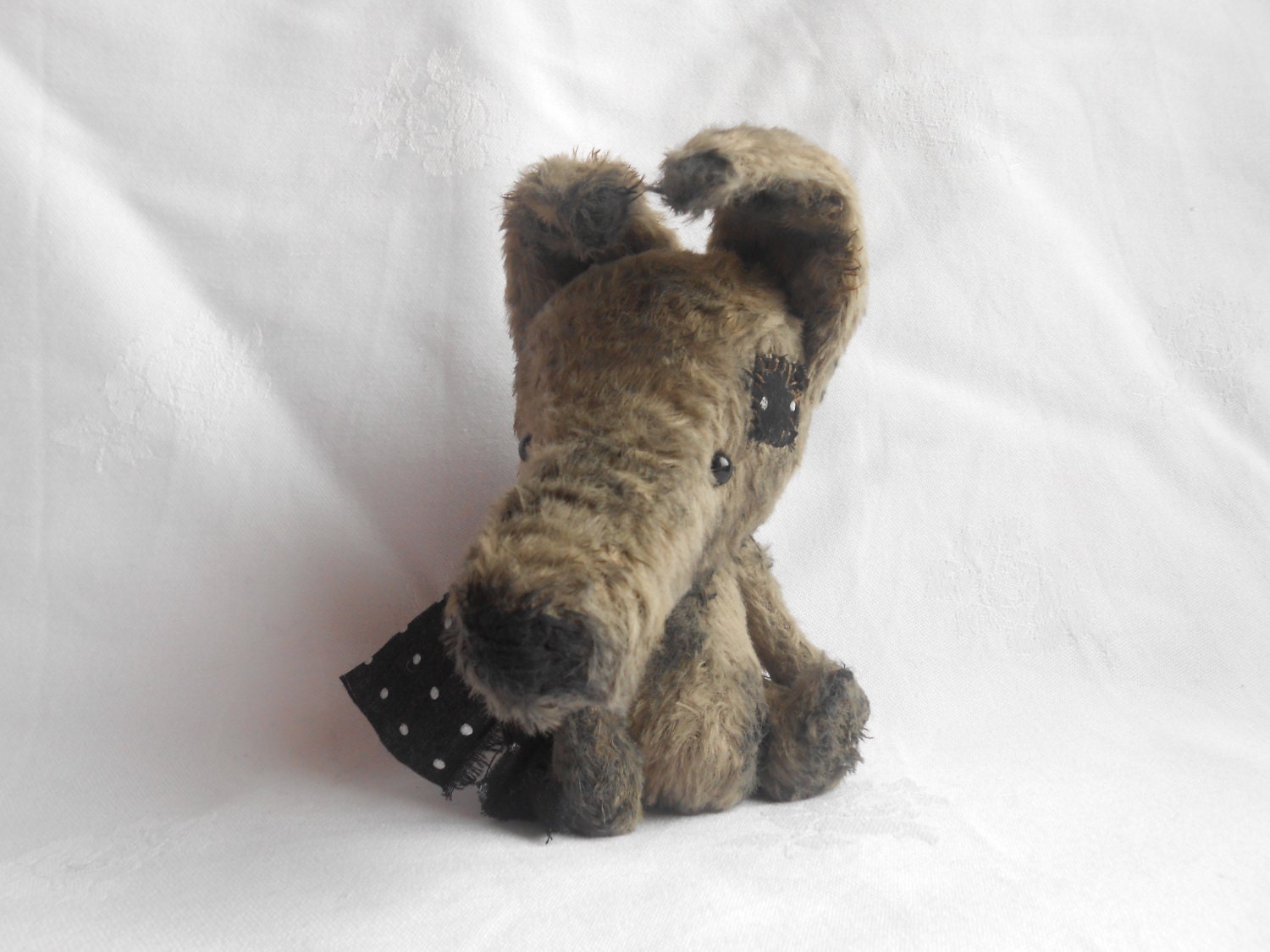 Artist bear wolf made to order by Sylvie Touzard