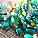 Turquoise Turtle, Simple Stretch Bracelets - One of A Kind, Summer, Beaded Bracelet, Multi Color, Charm Bracelet