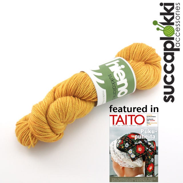 HIENO - Sock Yarn - Bright Honey (semi-solid)