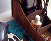 Desk Organizer made from Reclaimed Exotic Woods