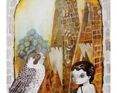Sacred Falcons Limited Edition Print