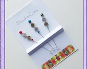 Decorative Counting Pins - Cross - Stitch Pins - Pincushion Pins