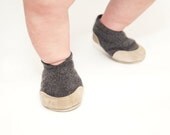 Toddler Slippers, Baby Shoes, Eco Friendly, sizes 0-12, 6-18, 12-24 months, Turtles on the Way Home