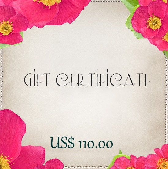 Gift Certificate
