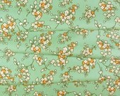 Robert Kaufman Fabric Mother's Melodies Aloe Bouquet by Darlene Zimmerman