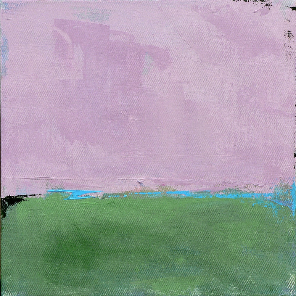 Abstract Landscape Painting Contemporary Acrylic-affordable fine art