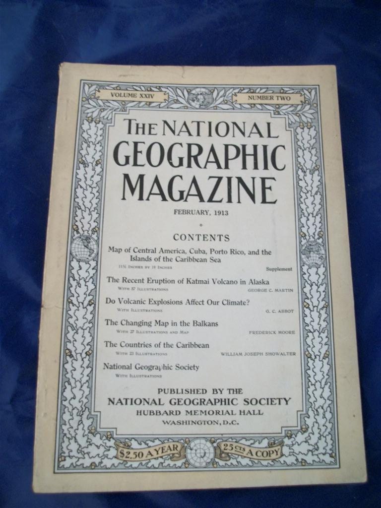 February 1913 National Geographic Magazine