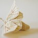Soft Sculpture Silkmoth Brooch Bombyx Mori / Made to Order