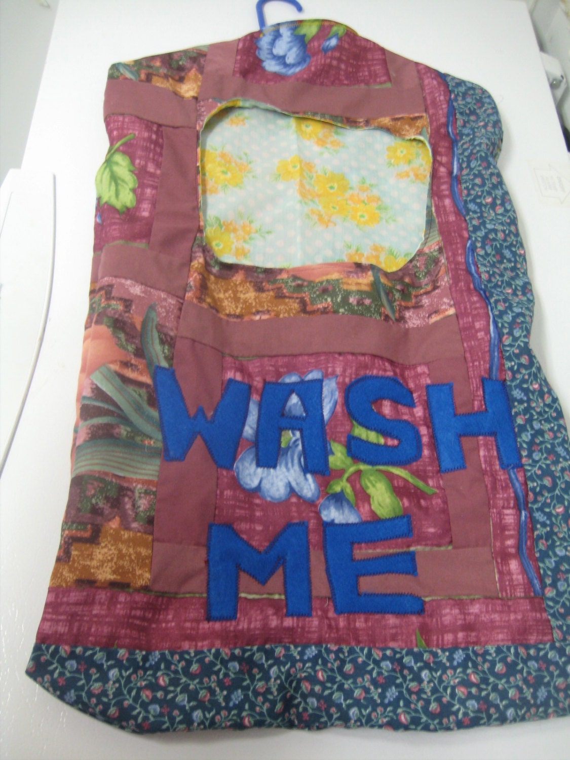 The Wash Me Laundry Keeper - Floral Patchwork - Laundry Basket