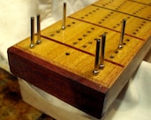 40% OFF. Apply the coupon MOTHERSDAY2013 at etsy.com checkout. Artisan Cribbage Board : Tour de France 1970