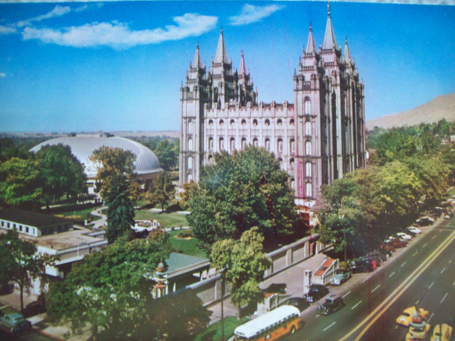 Lot of 3 Vintage Unused Oversize Postcards from Utah