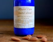 Toasted Almond - lotion with organic coconut oil (8 ounces). Original recipe handmade in small batches.
