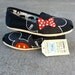 BLACK GLITTER Minnie and Mickey Mouse Disney shoes perfect for your Summer Trip to Disneyland