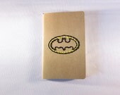Batman Hand Embroidered Moleskine Notebook