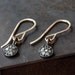 Pavé Diamond Disc Earrings