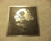 Deathstar in Etched Aluminium
