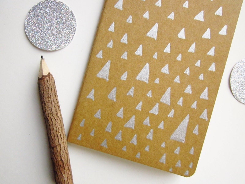 Mountain Pocket Journal - Silver Triangles - Moleskine