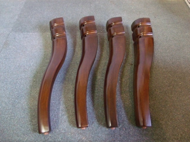 Finished Table  legs 17 inches long