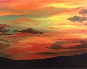 Colors of the Sky - Original Acrylic Painting