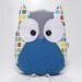 Mario the owl - Handmade in Italy
