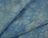 Hand Dyed Linen Hemp Summercloth Cirrus Blue