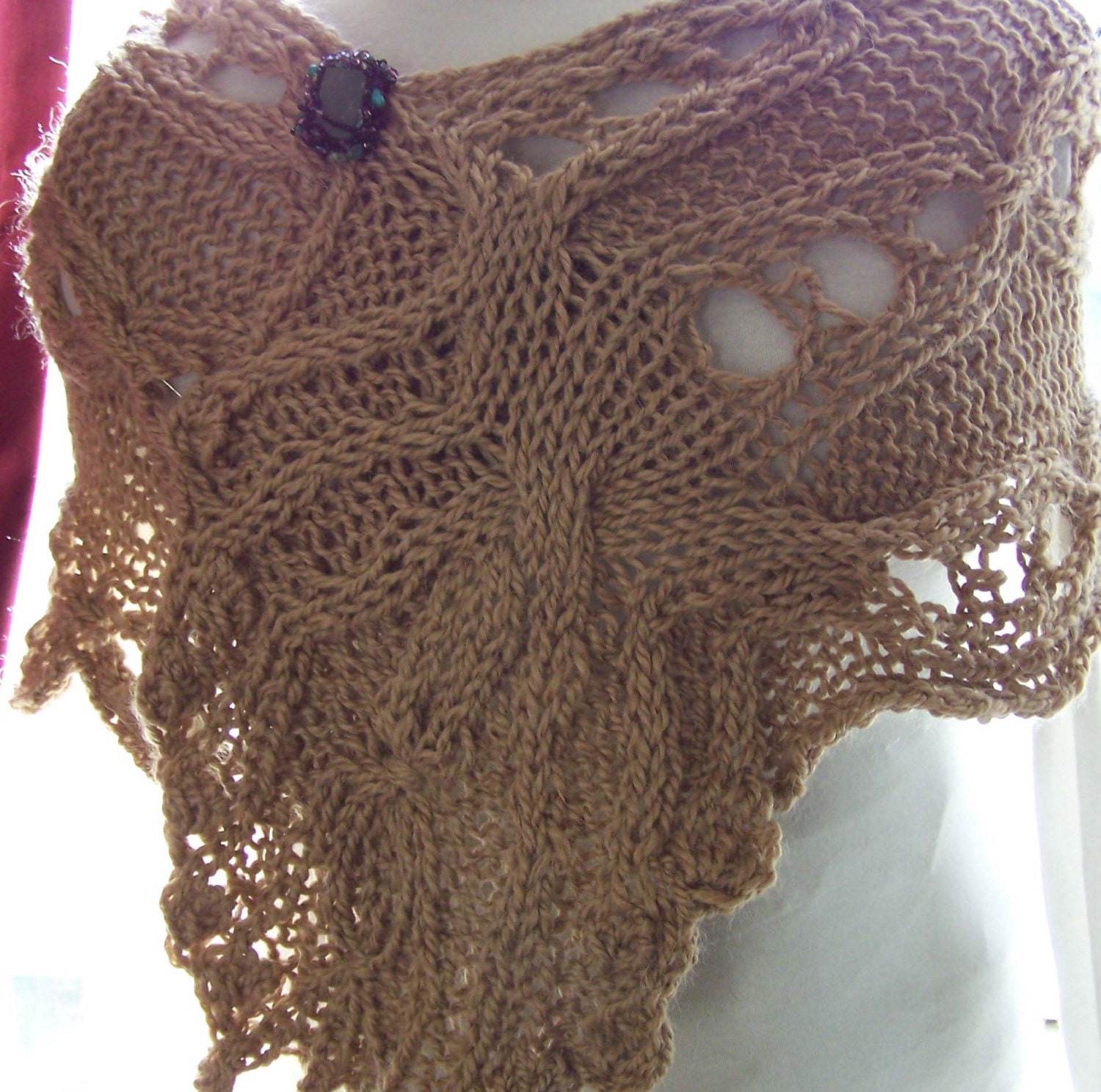 8 Hand Knitting Shawl PDF Patterns