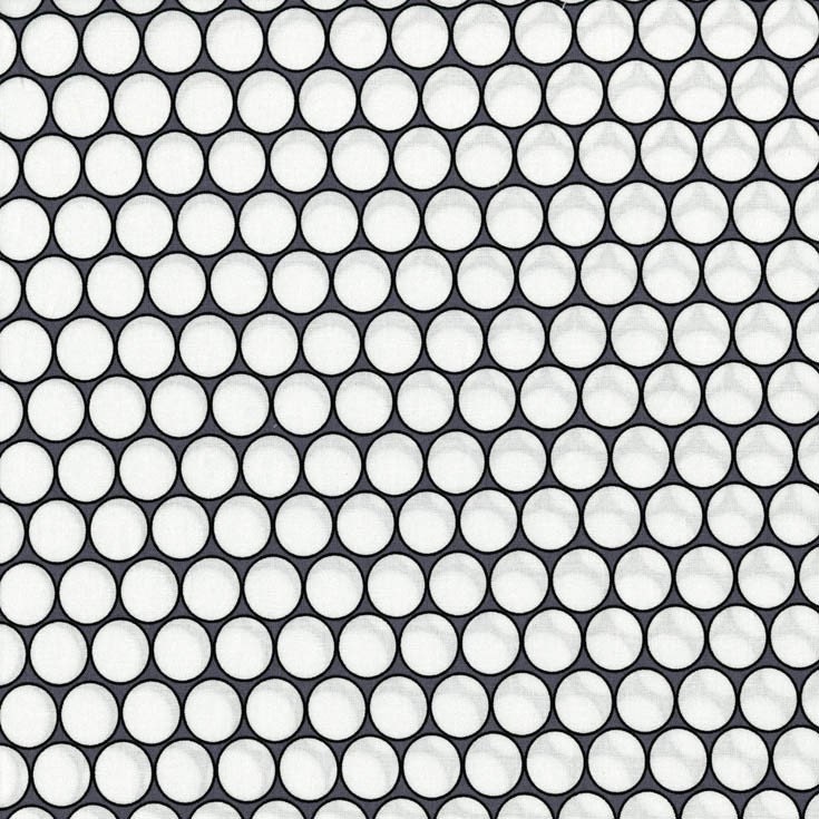 Huevos Gray Michael Miller Fabric by the Half Yard
