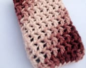 Summer Sale 20% off w/ code "Summer" Variegated Ombre Pink iPhone 4S, 3  Cozy 02  Fits Many Different Cell Phones  Great Stocking Stuffer.