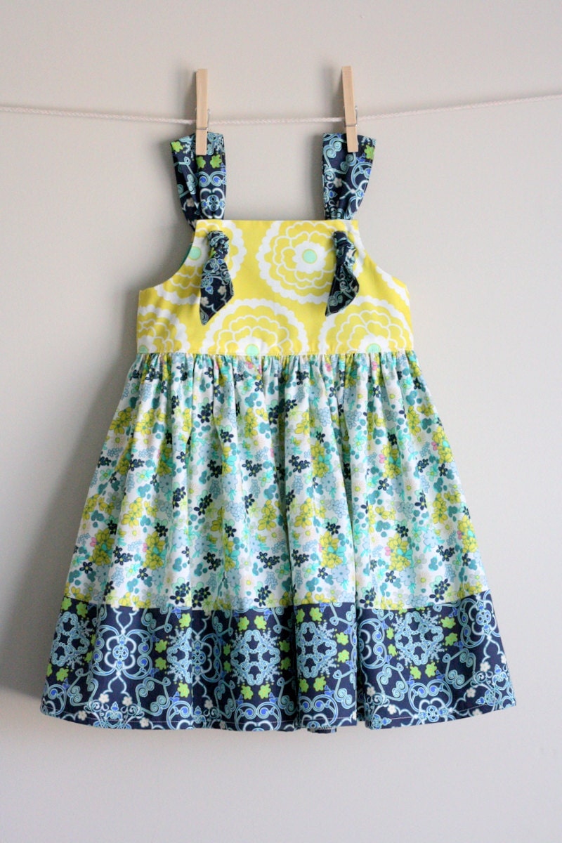KNOT dress/ ELENA knot dress/ SUMMER dress/ 12 mo - 5t