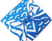 Furoshiki - reusable fabric gift wrap, Fish, mini