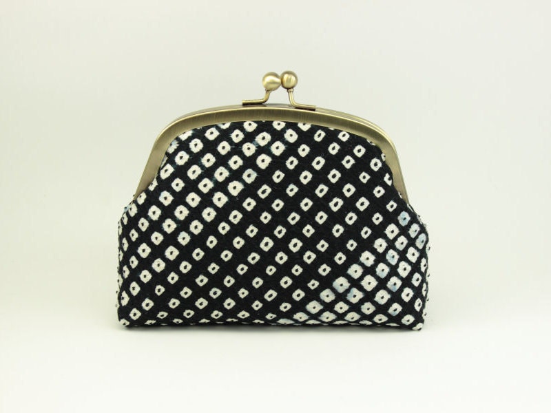 Kimono Clutch / Vintage Clutch / Silk Clutch / SALE