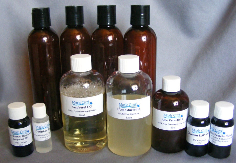 DIY Shampoo Kit, Make Your Own Natural Shampoo