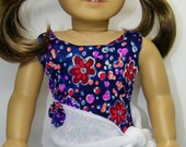 Swim suit and sarong for your American girl doll