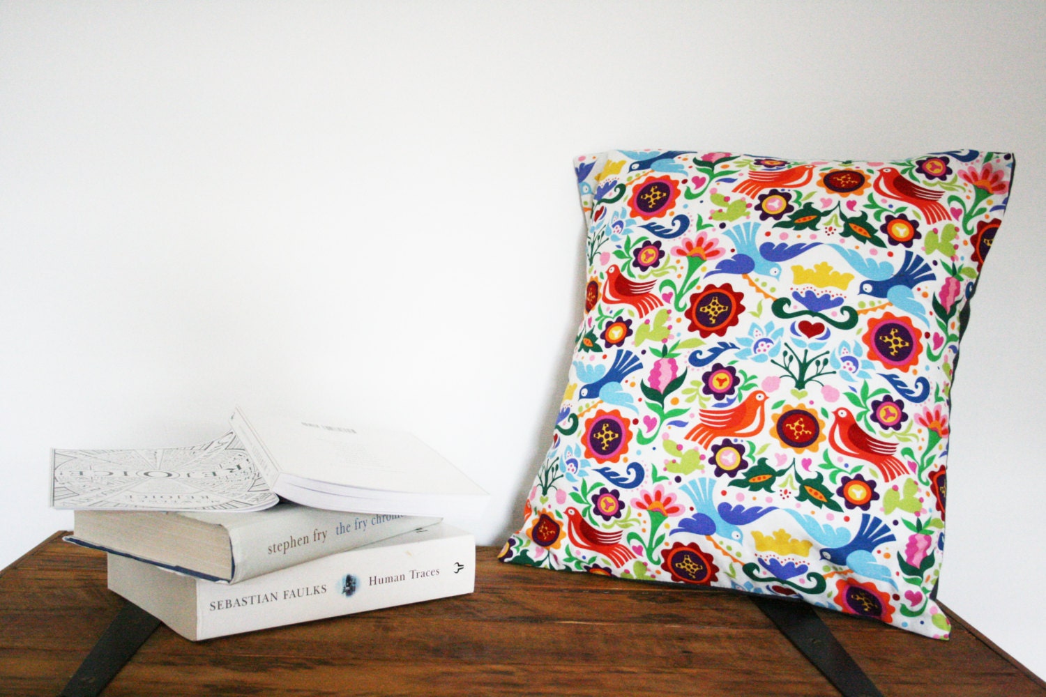 Folk Birds Cushion