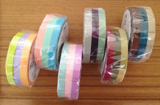mt slim washi masking tape -  set of three