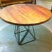Furniture - Poker Table - Reclaimed Wood Round Table
