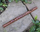Key of A Transverse Flute - Sapele Hardwood - Diatonic Tuning