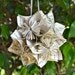 Small Harry Potter Book Paper Flower Ball Ornament