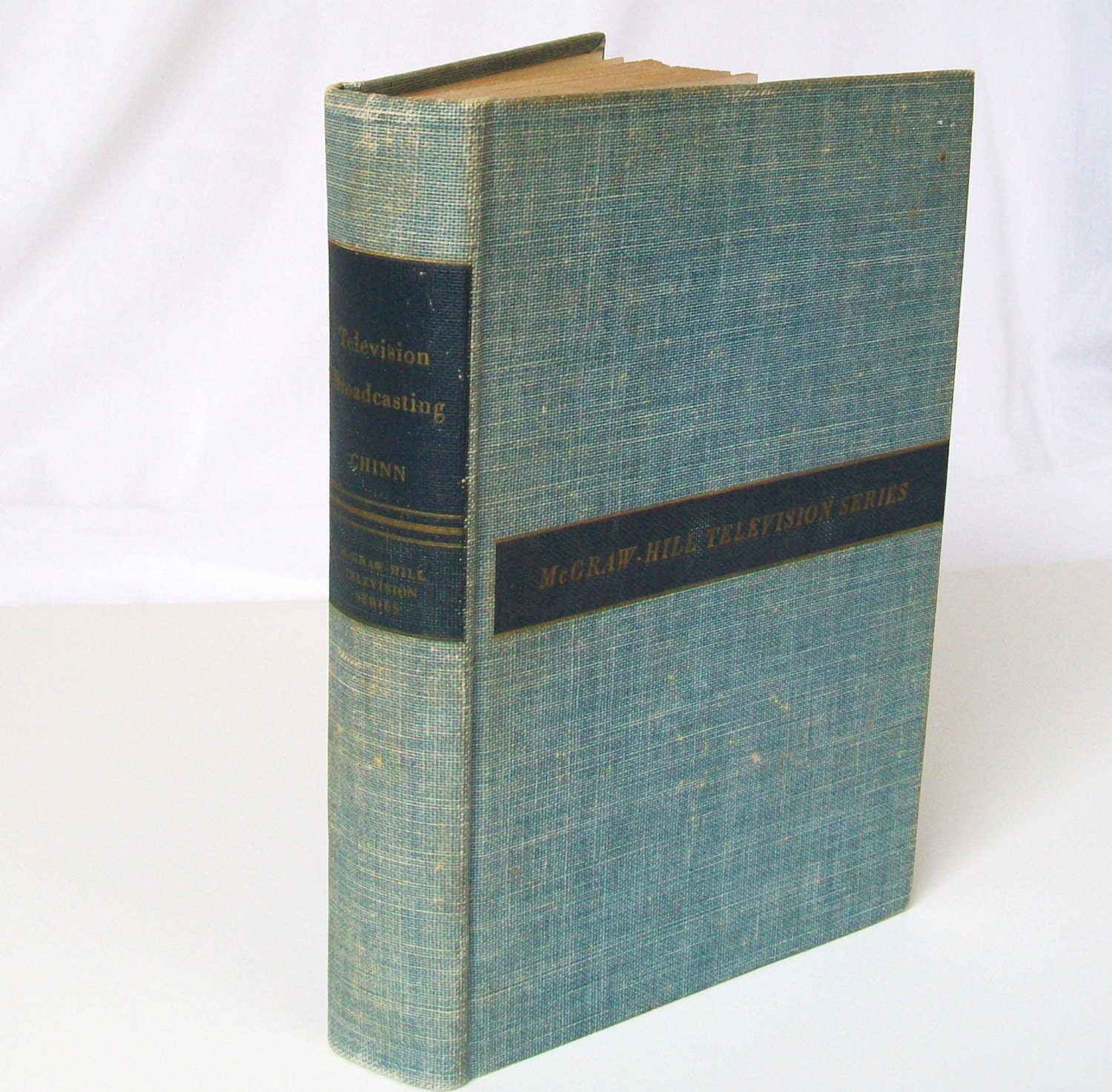 Vintage Book Television Broadcasting Howard Chinn 1953 Technical Engineering TV 1950s