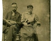 Mandolin Player Tintype